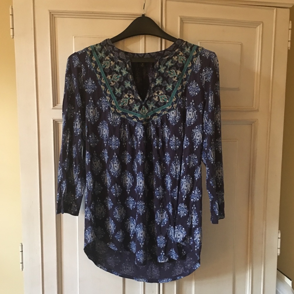 Lucky Brand Blouse Size Medium